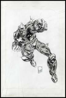 Joe Quesada - X-O MANOWAR PROMOTIONAL ILLUSTRATION #0 Pin Up