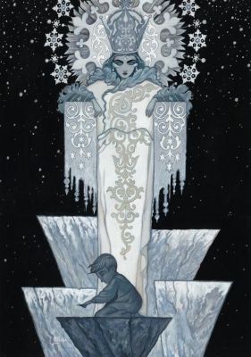 Aliocha Gouverneur | Illustration originale - La Reine des neiges | Daniel Maghen