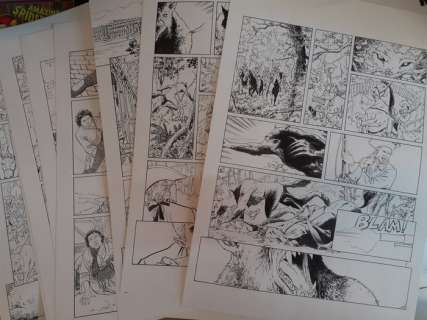 Raimondo, Luca - 9 Original page - Il Tempo dei lupi #2 - 2010 | Catawiki