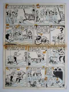 Mau, Bob - 1 Original page - Pits en Kaliber - p. 29 uit De zwarte tijger - 1959 | Catawiki