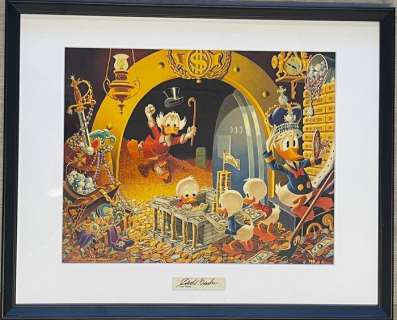 Carl Barks - Hands Off My Playthings! - Barks’ personal favourite | Catawiki