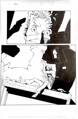 Lee Ferguson | Lee Ferguson: X- Men/ Chamber Issue #2 - Page 1 Pencils by Lee Ferguson, inks by Norm Rapmund | Panel Punk Comics Originals