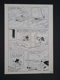 Scarpa, Cimino - 1 Original page - Topolino - n. 257 "Topolino e il Bip Bip-15" | Catawiki