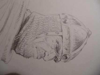 Delaby, Philippe | Original drawing  - Warrior  - (1993) | Catawiki