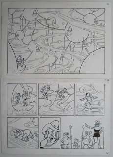 Morjaeu, Luc - 1 Original page - Suske en Wiske - De sinistere site - 2005 | Catawiki