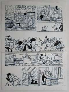 Morjaeu, Luc - 1 Original page - Suske en Wiske - De meteomachine - 2010 | Catawiki