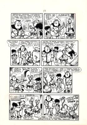Janusz Christa | Kajtek i Koko w kosmosie, strona 14 | Galeria Komiksu