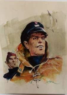 Follet, René | original color drawing  - Bob Morane | Catawiki