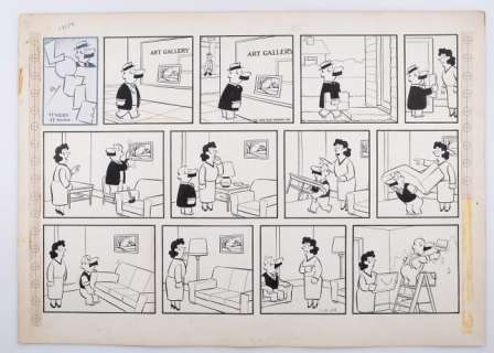 Harry Hanan - 1 Original page - Louie - Art Gallery - 1954 | Catawiki
