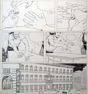 MANARA Milo  - Le parfum de l’invisible  - Planche 38 du tome 2 édité par Albin[...] | Vermot et Associés