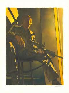 Luc Jacamon - Couverture originale - Variable d‘ajustement - Le Tueur Affaires d‘état