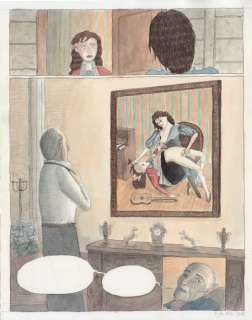 Alba, Tyto - 1 Original colour page - Balthus - 2018 | Catawiki