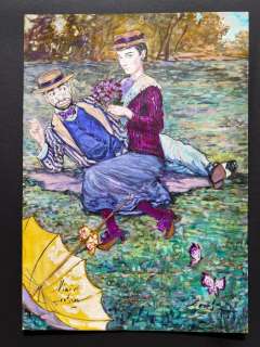 Smudja, Gradimir - 1 Original colour drawing - Cabaret des Muses | Catawiki