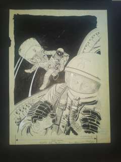 Weinberg, Albert | original cover  - Dan Cooper  - Journal de Tintin 47  - (1967) | Catawiki