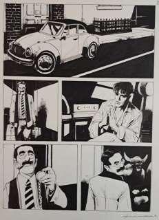 Roi, Corrado - 1 Original page - Dylan Dog - Pioggia di Sangue - 2024 | Catawiki