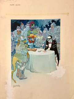 Fernández, Fernando - 1 Original colour drawing - Silver Hawks - 1990 | Catawiki