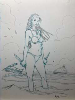 Malfin, Nicolas - 1 Original drawing - Golden City - Mifa - 2025 | Catawiki