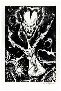 Formosa, Gil - 1 Original drawing - The Silver Surfer - Silver Surfer & Mephisto - 2024 | Catawiki