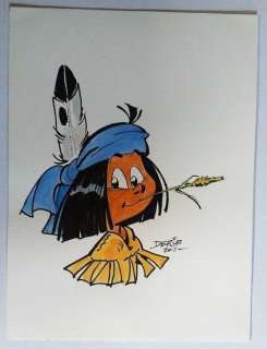 Derib | Original Illustration - Yakari | Catawiki