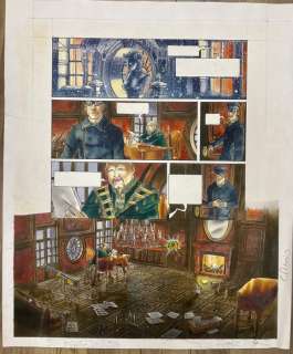 Dubois - 1 Original page - Le Cycle d’Ostruce - Planche Originale | Catawiki