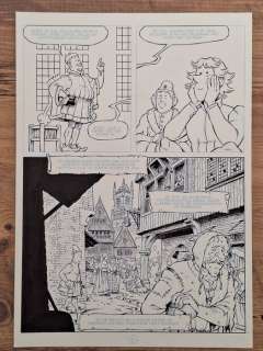 De Decker, Frodo - 1 Original page - Het lot van Brugge - Pagina 6 uit ’Het lot van Brugge’ - 2023 | Catawiki