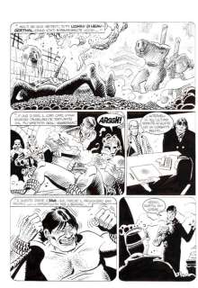 Alessandrini, Giancarlo - 1 Original page - Martin Mystere #241 - "Vent’anni di mysteri" - 2002 | Catawiki