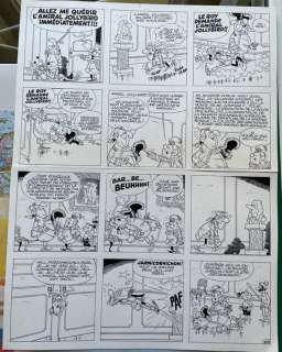 Remacle, Marcel - 1 Original page - Le Vieux Nick et Barbe-Noire - Les Commandos du Roi - 1968 | Catawiki