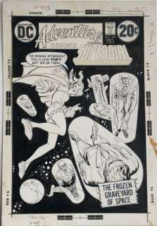 Oksner, Bob - ADVENTURE COMICS (1938-83) #424 Cover | Metropolis Comics