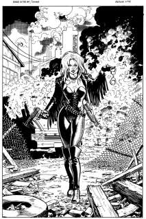 Chris Warner - Barb Wire: Ace of Spades #1 Cover (Awesome Sexy Pamela Anderson Cover!) 1996