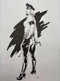 Duvet, Xavier - 1 Original drawing - Dominatrice - 2016 | Catawiki