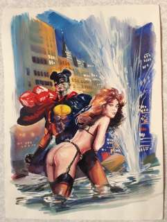 Molino, Roberto - 1 Original cover - Ratman suppl. to the #3 of the Tabu’ serie - Ratman contro I tre immondi - 1989 | Catawiki