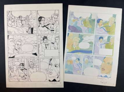 Cinzia Ghigliano - 2 Original page - Solange: Sinn Fein - 1991 | Catawiki