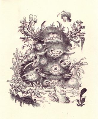 Stan Manoukian | Bêtes à faire peur, Illustration originale, | Daniel Maghen