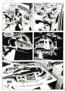 Dotti, Maurizio - 5 Original page - Dampyr #7 - "Zona proibita" - 2000 | Catawiki