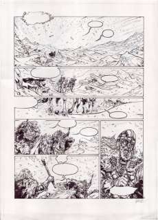 Gwendal, Lemercier - 1 Original page - Elfes - T9 - La cité de Cadanla - Page 15 - 2015