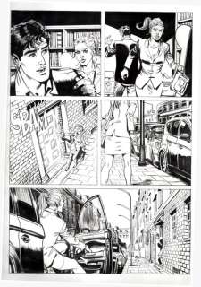 Bigliardo, Daniele - 1 Original page - Dylan Dog Maxi Old Boy #28 - "Svegliarsi ieri" - 2016 | Catawiki