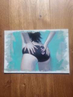 David Palumbo - 1 Original colour drawing - Anna Quickie 58