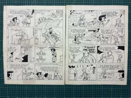 Greg - 2 Original page - Fleurette - 1960 | Catawiki