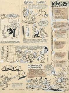 Leever, Gerard - 1 Original page - Puzzelpagina - Eppo - 1982 | Catawiki