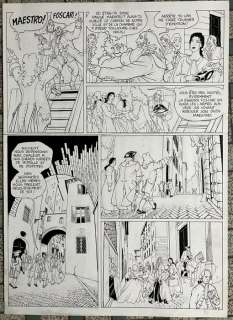 Reculé, Henri - 1 Original page - Le Crépuscule des Anges T2 - Maestro - 1999 | Catawiki