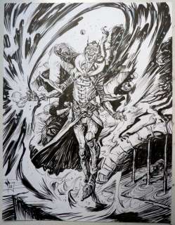 Pontet, Cyril - 1 Original preliminary drawing - Chroniques de la Lune Noire - Haazheel Thorn’s Clone - 2025 | Catawiki