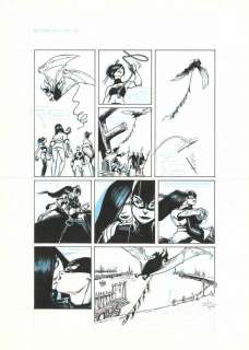 Olivier Vatine | Planche originale n°45, présence de rustines - CIxi | Daniel Maghen