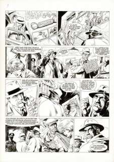 Mitton, Jean-Yves - 1 Original page - De Silence et de Sang T9 - Je n’étais même pas là... - 1995 | Catawiki