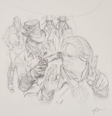 René Follet - 1 Original drawing - Bruce J. Hawker | Catawiki