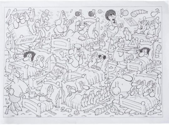 Jacovitti, Benito / Studio Soldatino - 1 Original page - Jacovitti - Panoramica | Catawiki