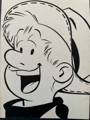 Tibet - 1 Original drawing - Chick Bill - Kid Ordinn | Catawiki