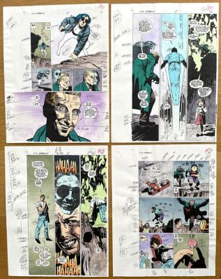 Daniel Vozzo / Sean Phillips - 4 Original colour page - Kid Eternity - #5 - 1993 | Catawiki