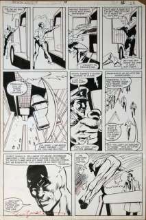 Sienkiewicz, Bill | Original page (p.23)  - Moon Knight #13  - The Cream of the Jest | Catawiki