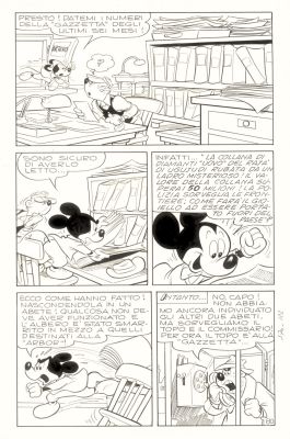 Scarpa (P) & Cavazzano (I) | Topolino e gli abeti himalayani | Galerie Laqua