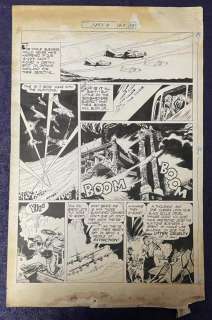 Joe Kubert. Speed Comics. Original Comic Page. | Weiss Auctions